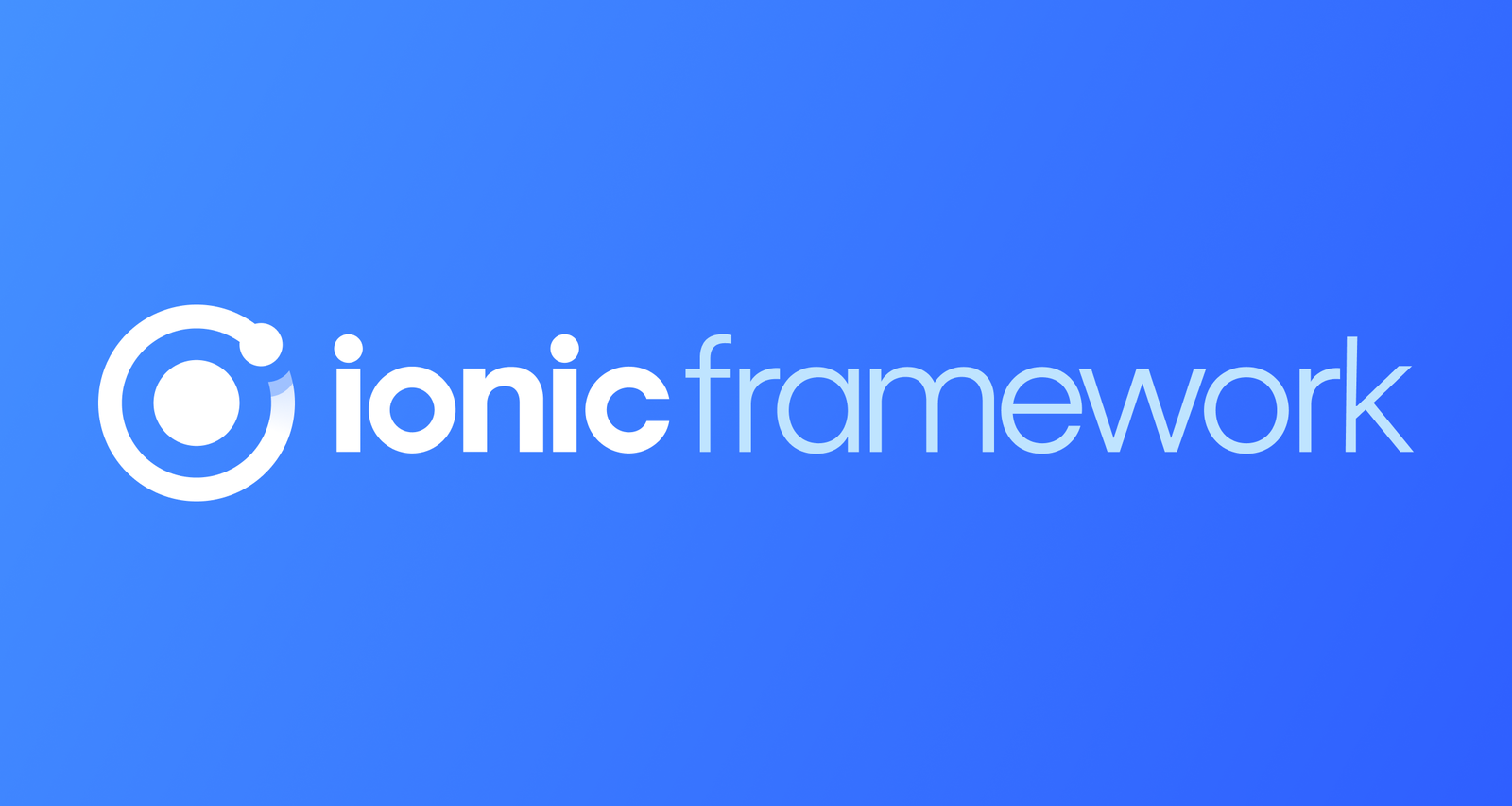 Ionic Framework