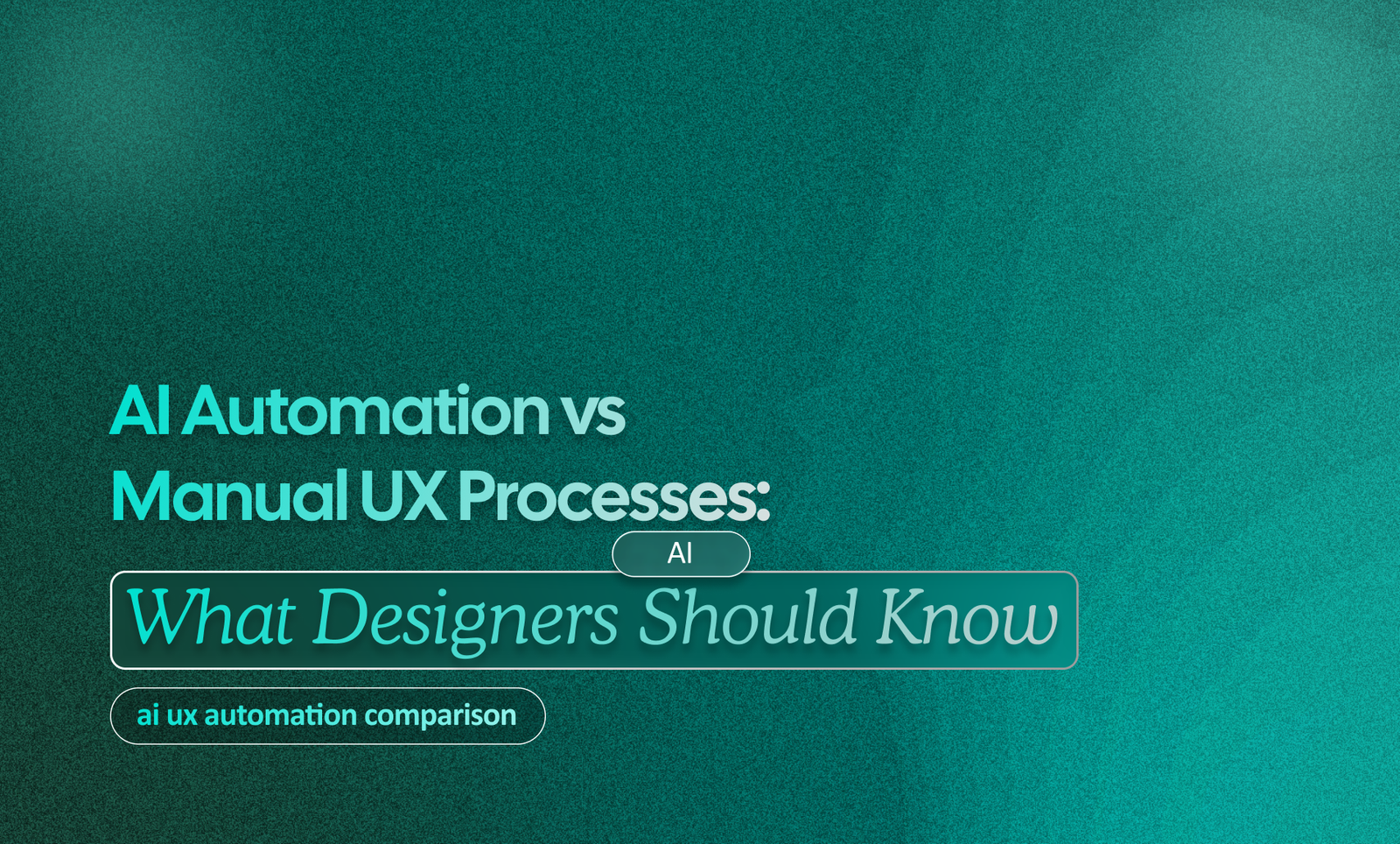 Designers Should Know