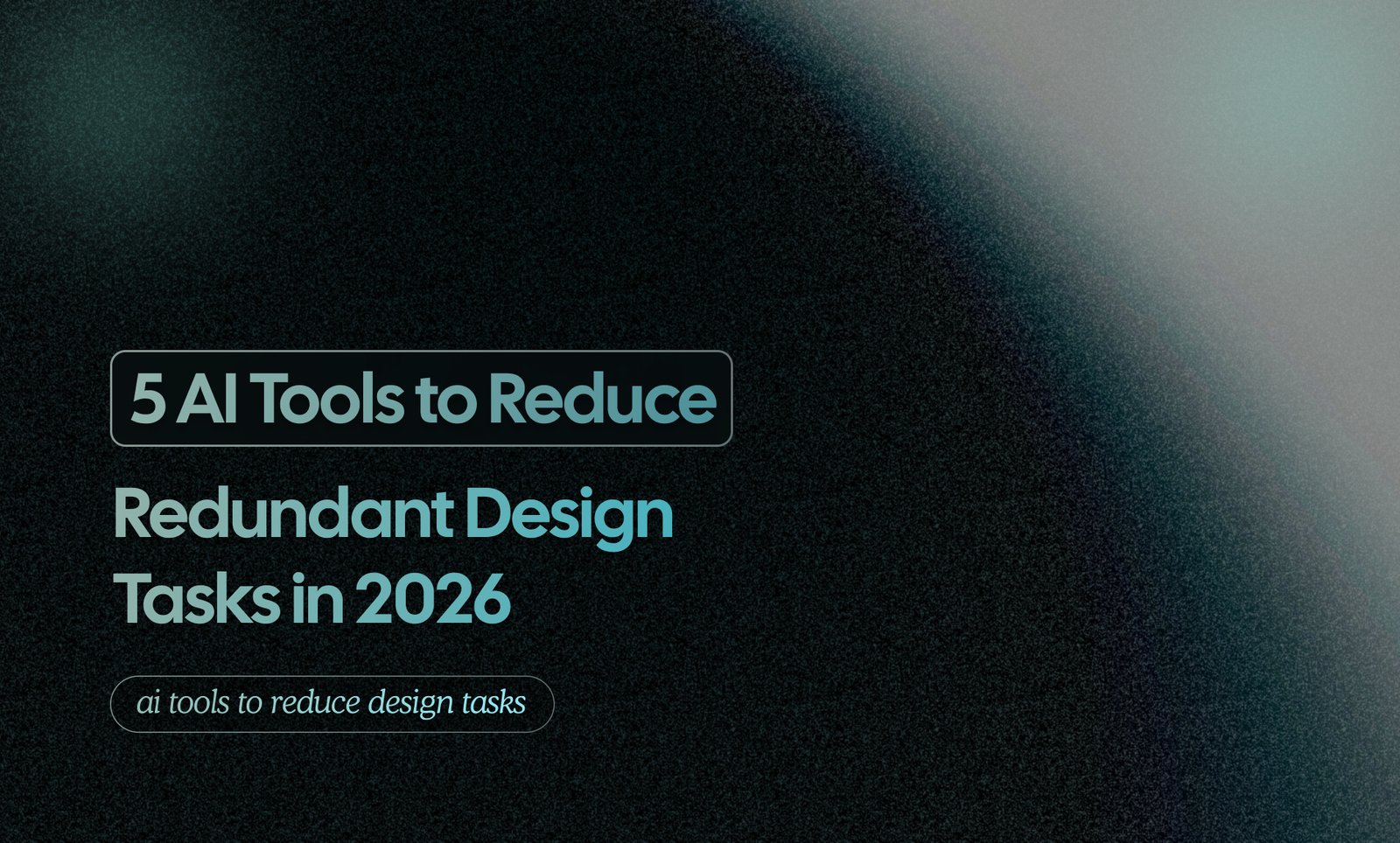 Redundant Design Tasks