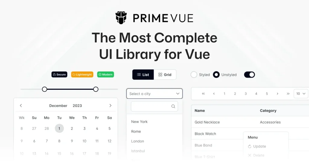 PrimeVue