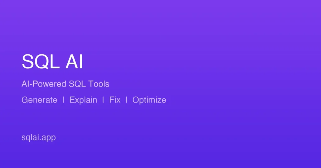 SQL AI