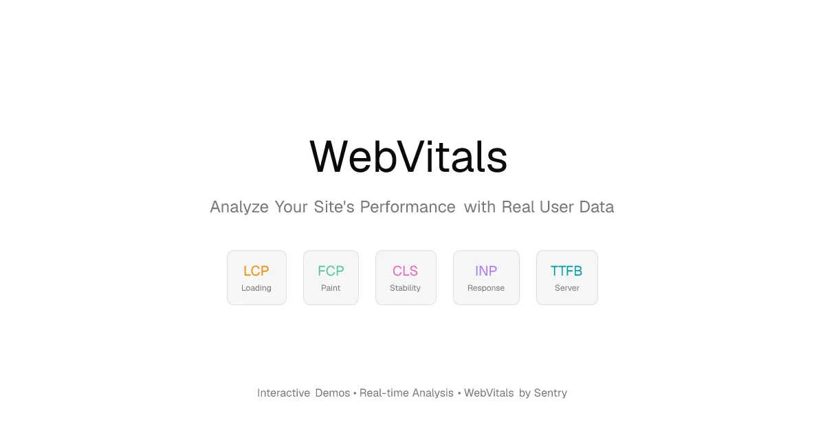 WebVitals
